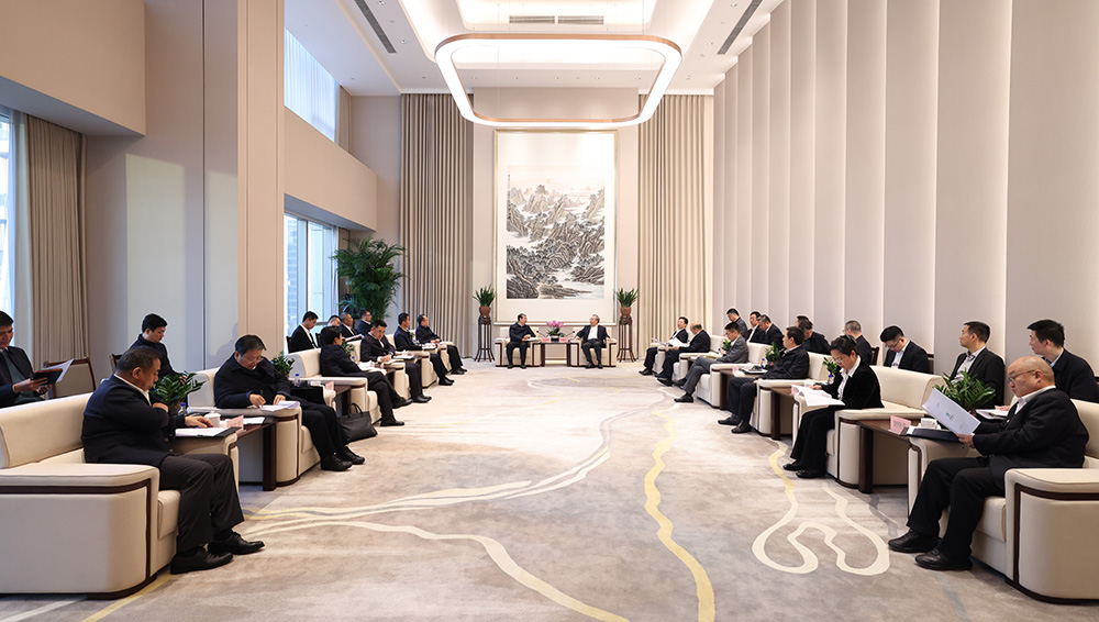 刘敬桢、徐鸿会见河北省委常委、唐山市委书记张成中