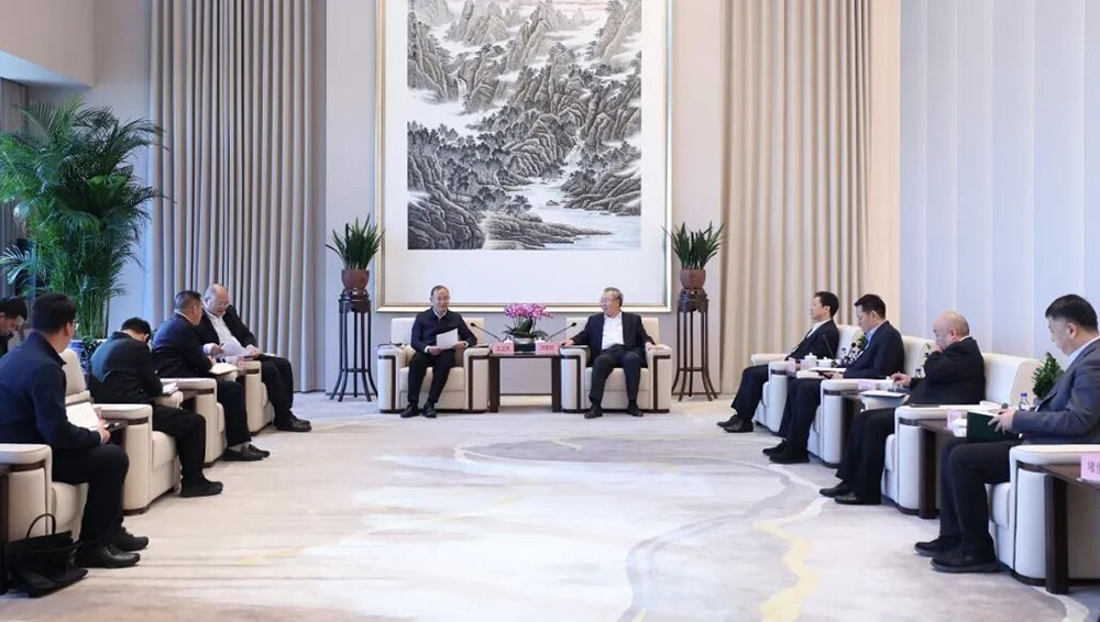 刘敬桢、徐鸿会见青海省委常委、西宁市委书记王卫东