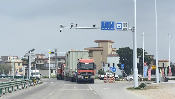 中国物流助力我国首个海陆一体柔直工程“能源心脏”就位