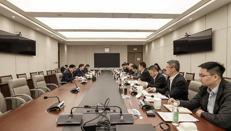 刘敬桢会见衡水市委书记、市长董晓航