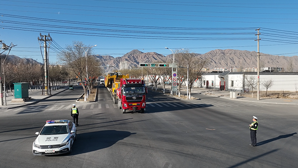 央视报道:陇电入浙工程首台换流变压器运抵甘肃武威
