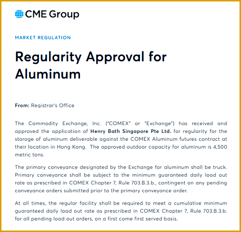 香港首家双资质运营商！中国物流所属企业获批香港CME交割仓库资质
