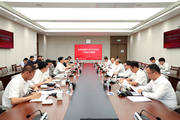 刘敬桢会见镇江市委副书记、代市长张克